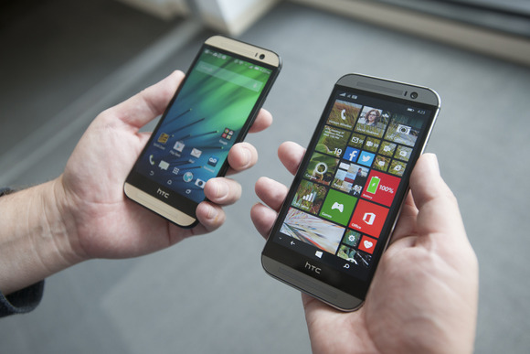 One M8 chạy WP thời lượng pin tốt hơn bản Android