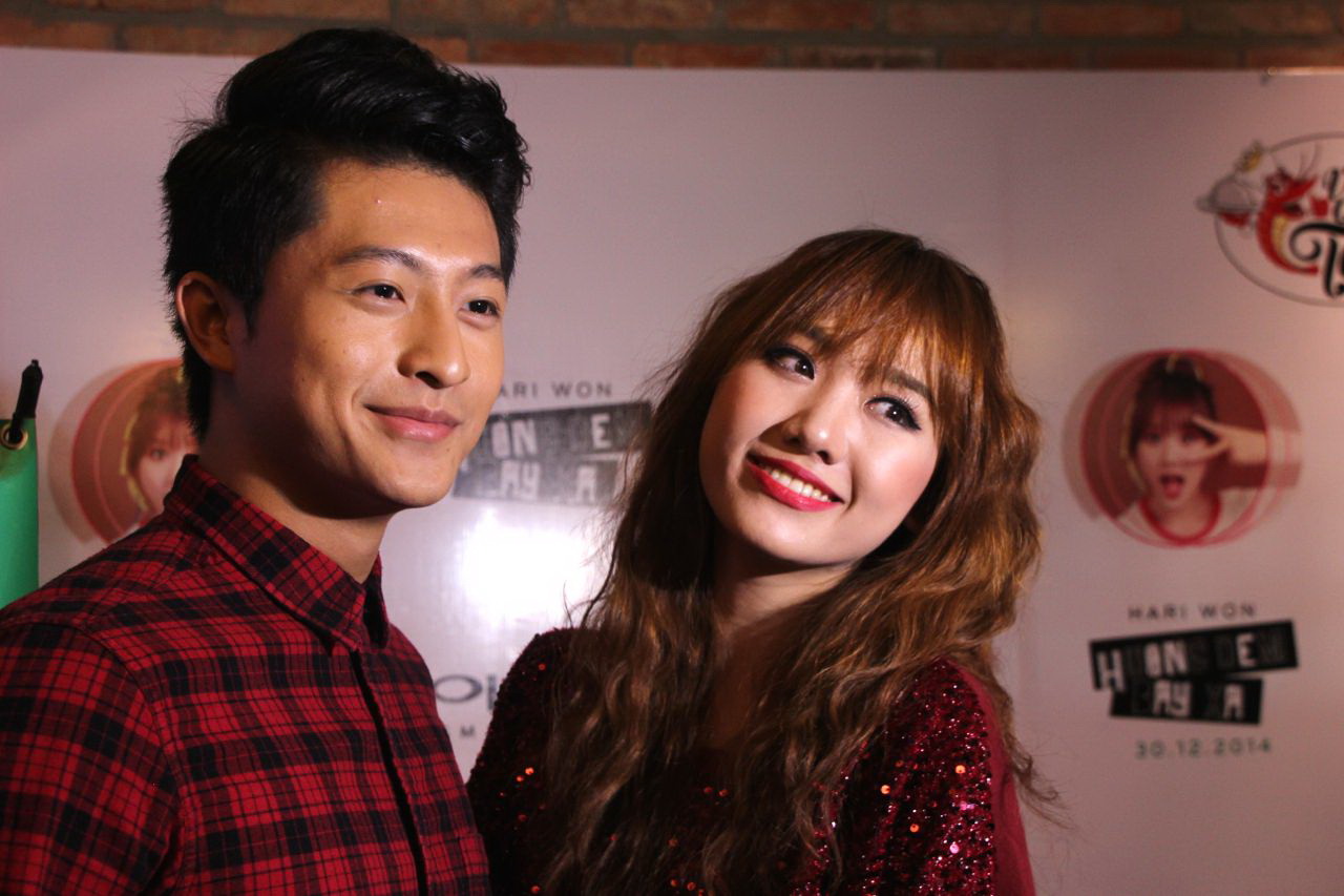 Hari Won v&agrave; Harry Lu