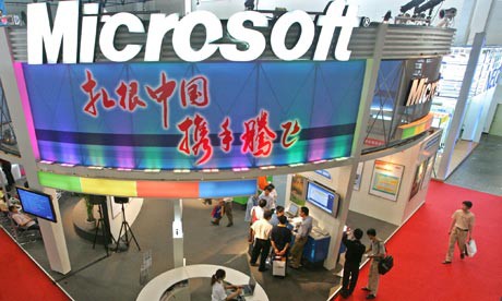 Microsoft tại Trung Quốc bị khám xét