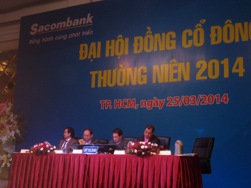 Nhiều cổ đông Sacombank không muốn sáp nhập NH Phương Nam