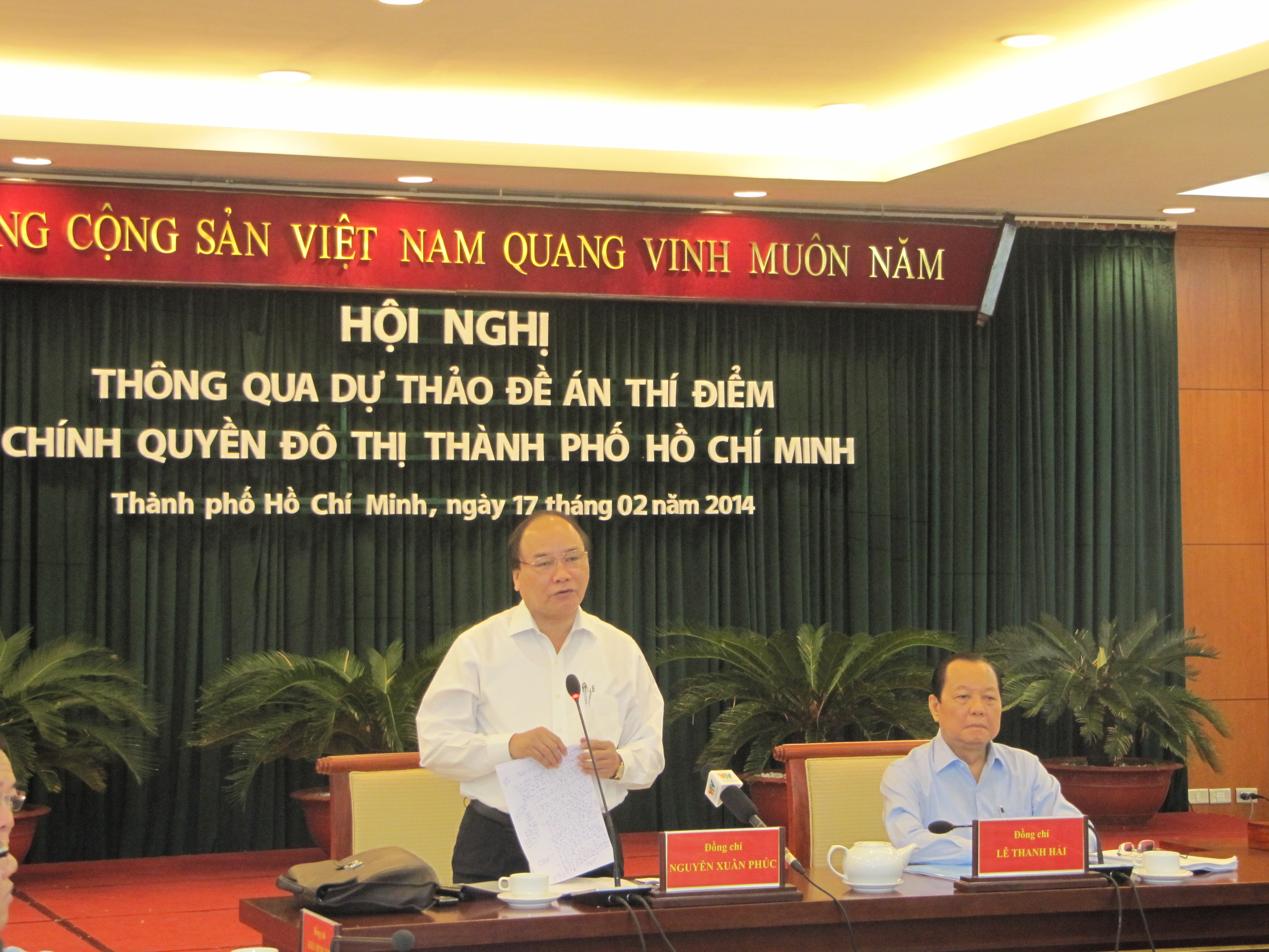 TP HCM kiến nghị được quản lý tài chính công