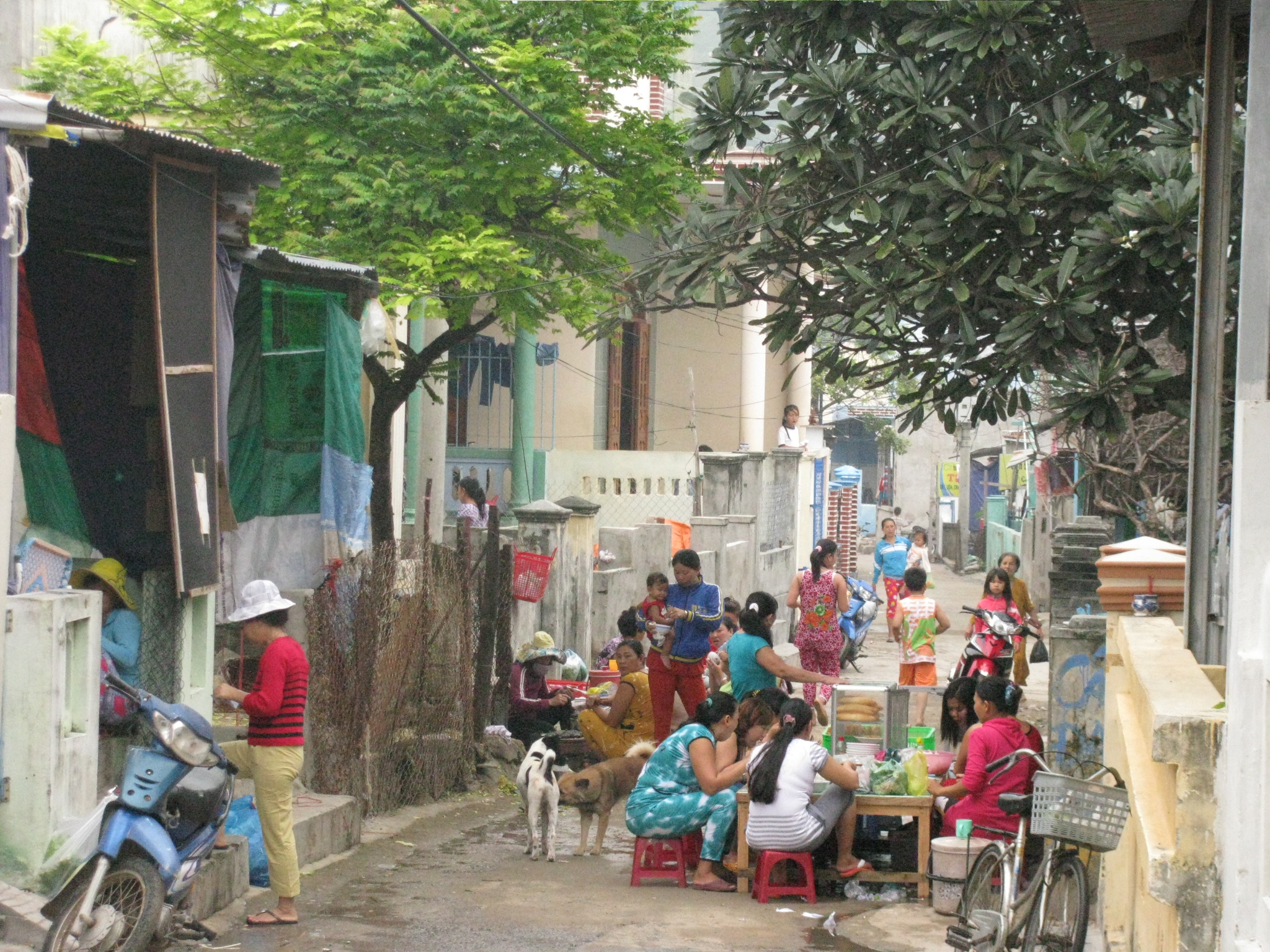 D&acirc;n đảo c&oacute; rất nhiều... h&agrave;ng ăn