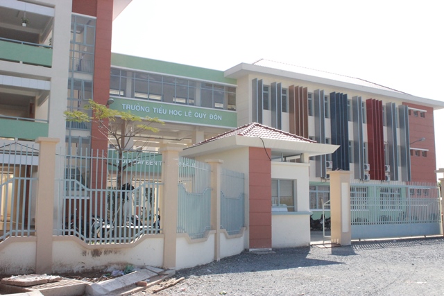 Trường Tiểu học L&ecirc; Qu&yacute; Đ&ocirc;n, quận G&ograve; Vấp, TP HCM - nơi xảy ra vụ việc học sinh bị tủ đ&egrave; chết