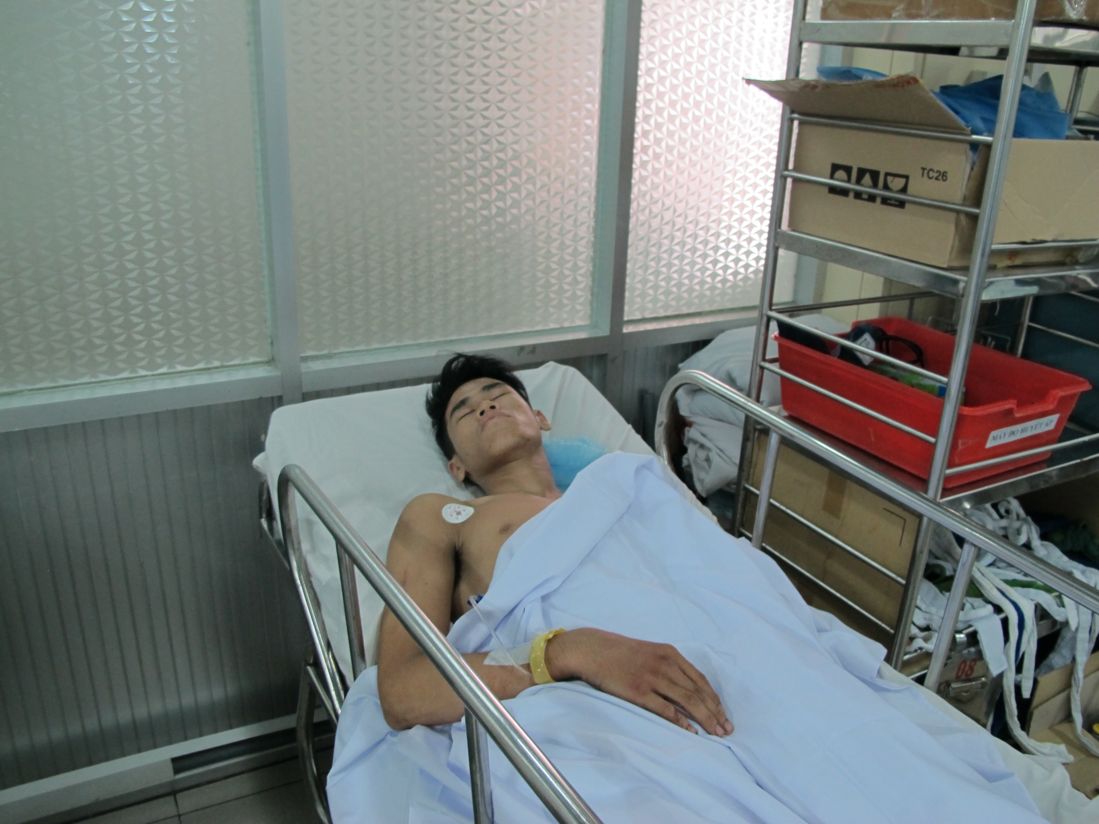 Hiện sức khỏe Trần Vĩ Nam đ&atilde; ổn định
