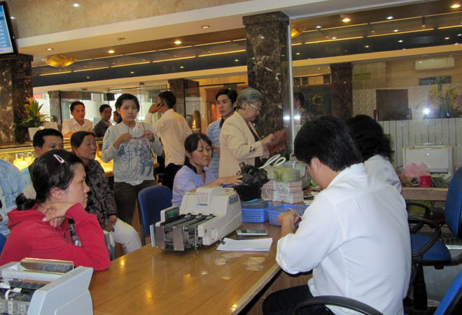 D&ugrave; lực mua v&agrave;ng c&oacute; tăng nhưng so với những những năm trước lại &iacute;t hơn nhiều.