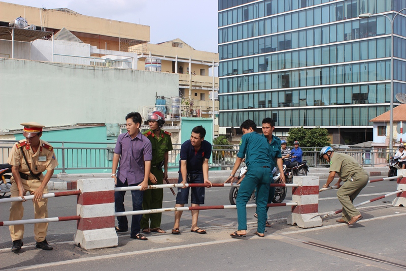 Cơ quan chức năng gắn lại dải phân cách