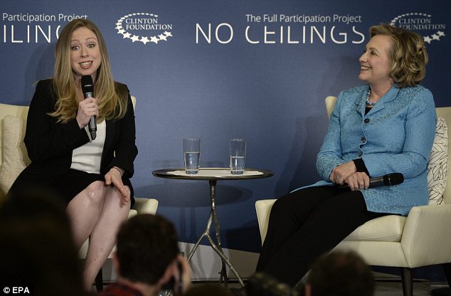 Ông bà Clinton “lên chức”