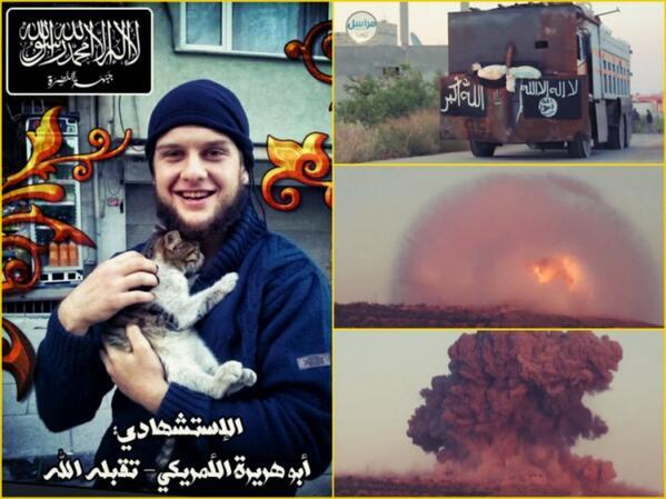 Sát thủ đánh bom người Mỹ đầu tiên ở Syria