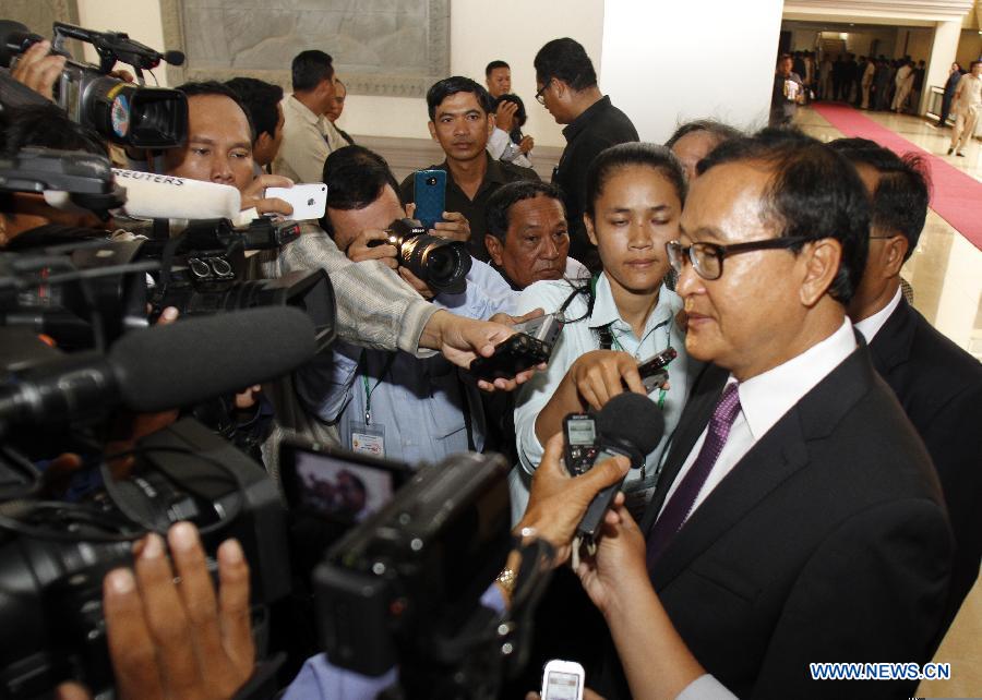 Quốc hội Campuchia chấp nhận ông Sam Rainsy là nghị sĩ