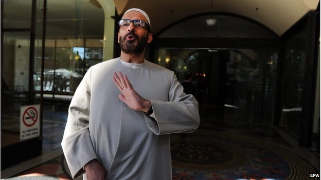 Haron Monis the Sydney siege gunman before his trial in Australia on 18 April 2011