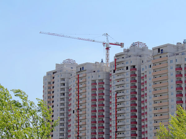 Một dự &aacute;n căn hộ đang ho&agrave;n thiện ở TP HCM.