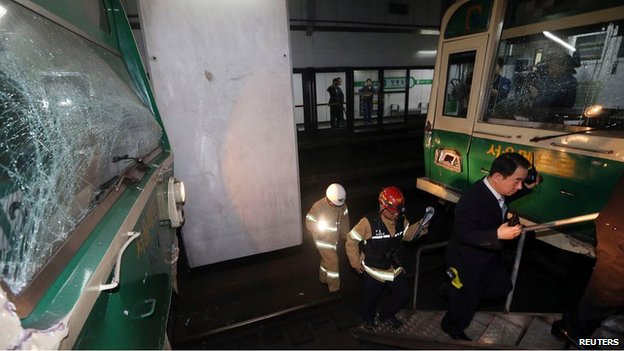 Hiện trường vụ tai nạn. Ảnh: Reuters
