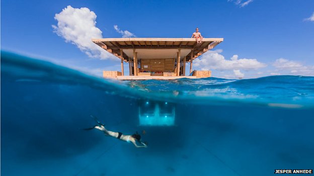 
	Kh&aacute;ch sạn mới nhất ở khu nghỉ m&aacute;t Manta, Cộng h&ograve;a Tanzania. Ảnh: Jesper Anhede