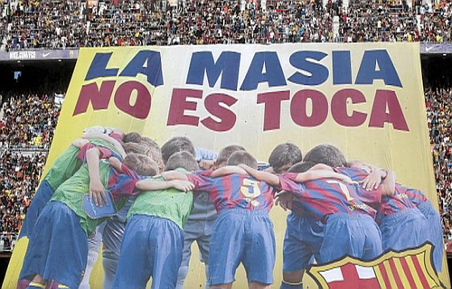 Thông điệp của Barcelona Học viện La Masia: Bất khả xâm phạm