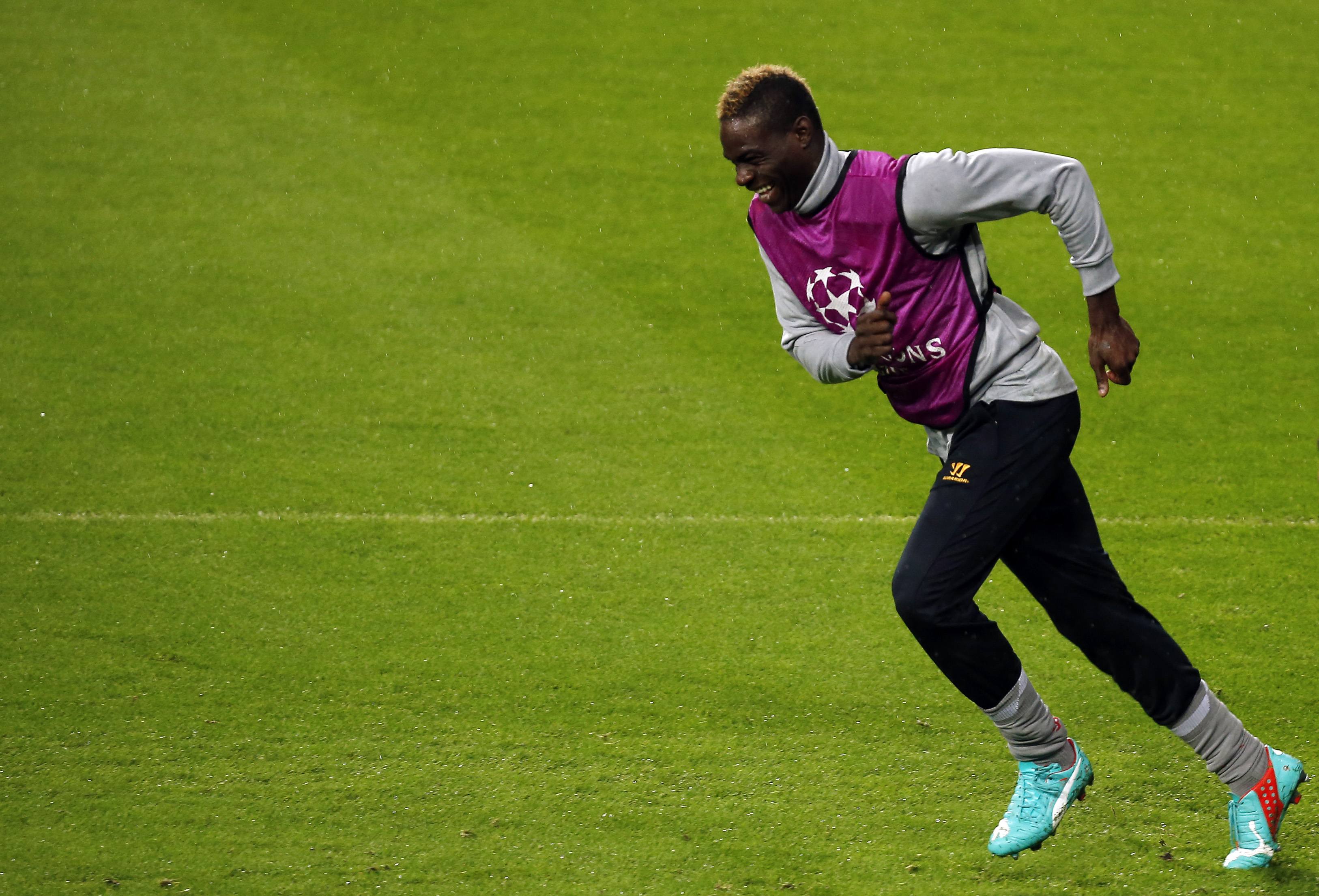 Tiền đạo Balotelli của Liverpool