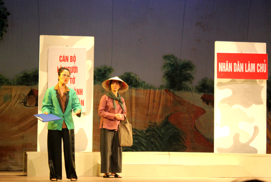 Cảnh trong vở Lời thề thứ 9
