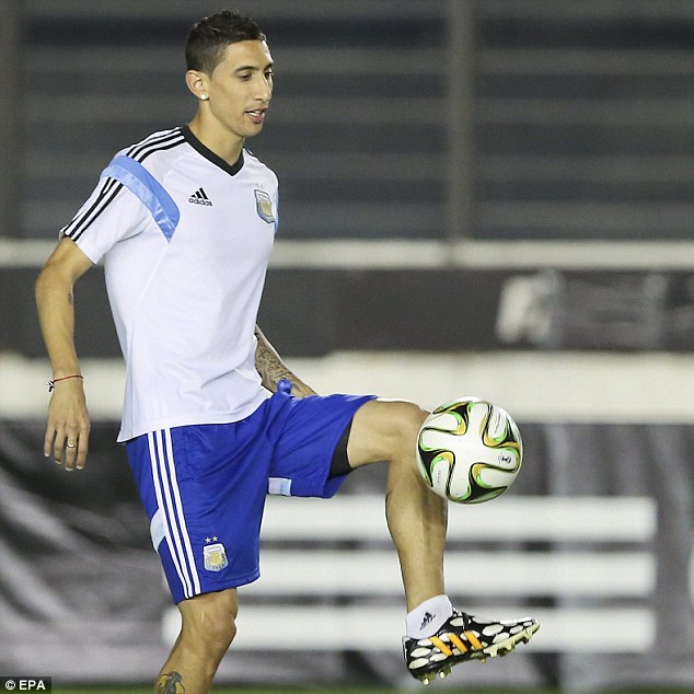 Di Maria nhiều khả năng sẽ đầu qu&acirc;n cho M.U