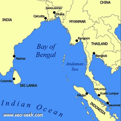 V&ugrave;ng biển Andaman nằm c&aacute;ch xa khu vực t&igrave;m kiếm cũ đến h&agrave;ng trăm km