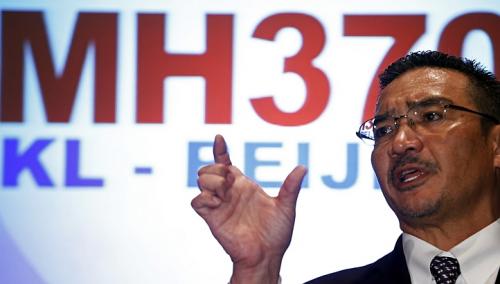 Quyền Bộ trưởng giao th&ocirc;ng Malaysia Hishammuddin Hussein. Ảnh: Reuters