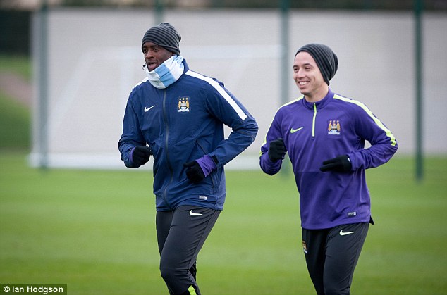 Tương lai của Yaya Toure và Nasri ở Man City đang bị đe dọa bởi thành tích của đội ở Champions League