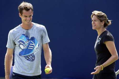 Amdy Murray v&agrave; HLV Armelie Mauresmo