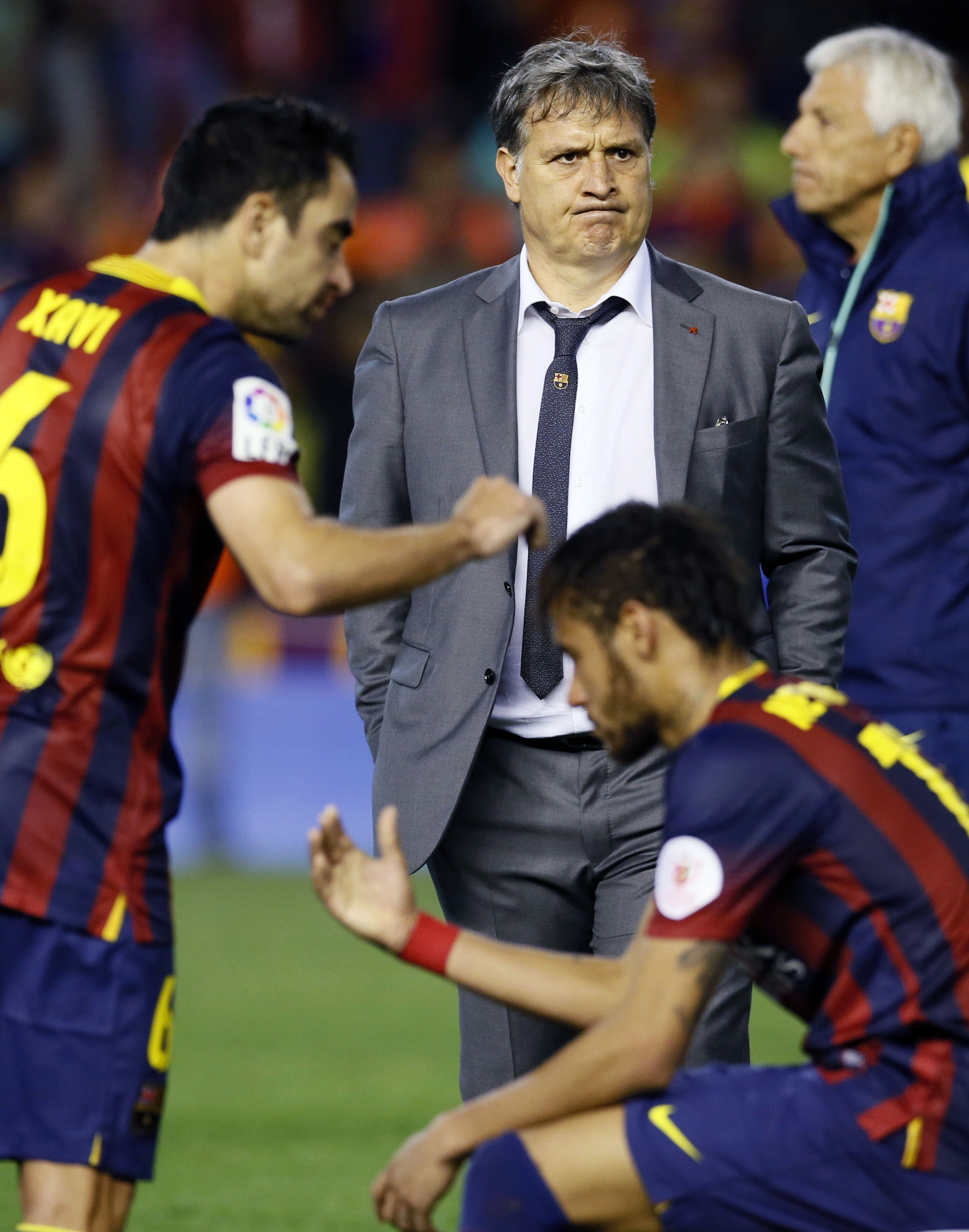 Hình ảnh phản ánh đúng nhất tình trạng Barca hiện nay