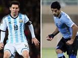 Copa America 2015: Tiếc vì không xem được Suarez đối đầu Messi
