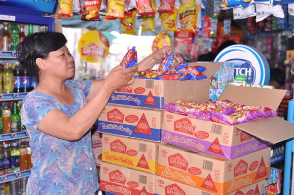 M&igrave; g&oacute;i Đại Gia Đ&igrave;nh của Kinh Đ&ocirc; được b&aacute;n tr&ecirc;n thị trường.