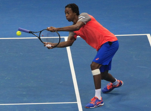 Pha biểu diễn h&agrave;i hước của Gael Monfils