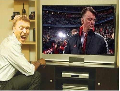 Van Gaal thảm bại, người vui mừng nhất kh&ocirc;ng ai kh&aacute;c ngo&agrave;i David Moyes