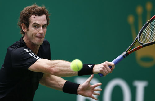 Murray đang nỗ lực để c&oacute; suất tham dự Giải ATP cuối m&ugrave;a tr&ecirc;n s&acirc;n nh&agrave; London. Ảnh: REUTERS