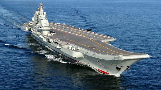T&agrave;u s&acirc;n bay Li&ecirc;u Ninh Trung Quốc. Ảnh: China Daily