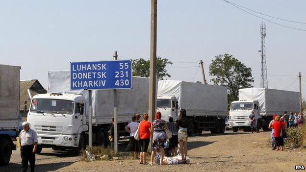 Nga “sắp gửi thêm xe cứu trợ sang Ukraine”