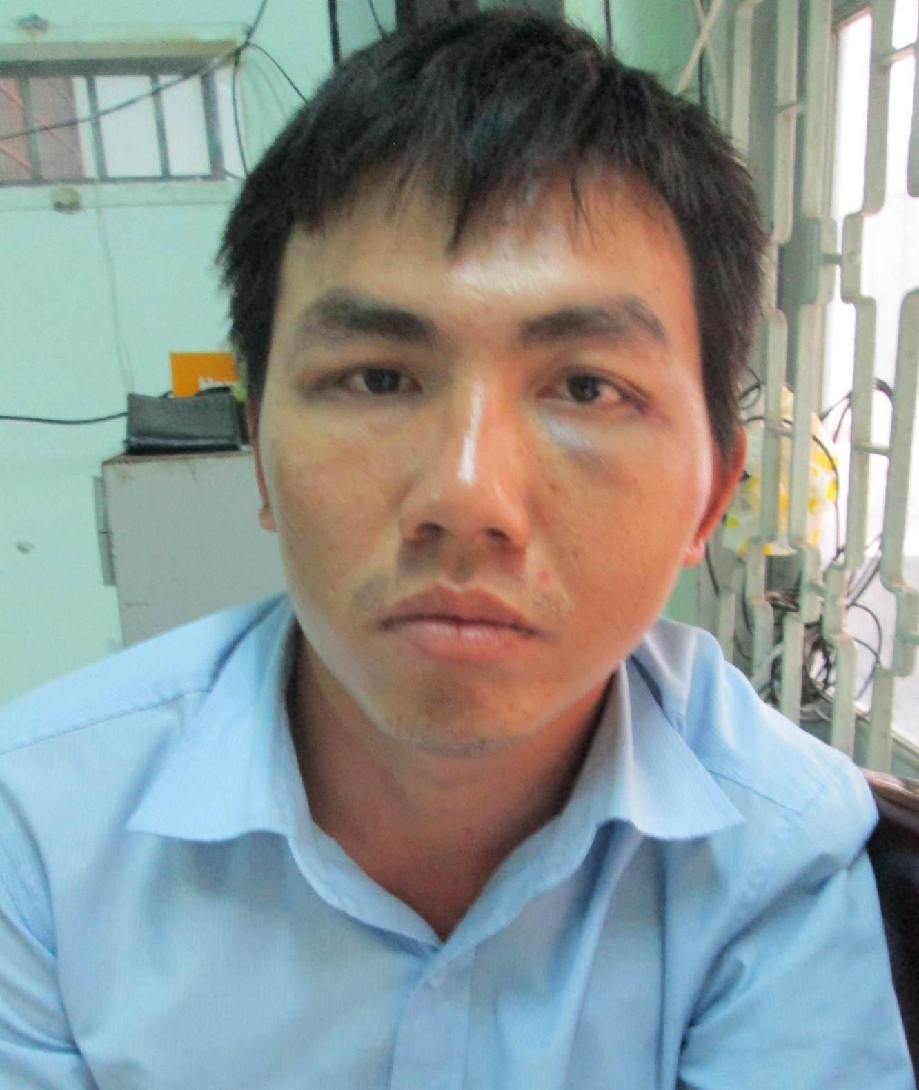 Tên Nghĩa tại cơ quan công an