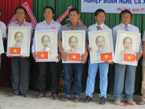 Quảng Ngãi: Thành lập nghiệp đoàn nghề cá xã Phổ Vinh