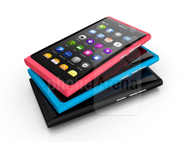 Nokia N9 với giao diện MeeGo do Nokia phát triển trước khi về với Microsoft. Ảnh: PhoneArena.