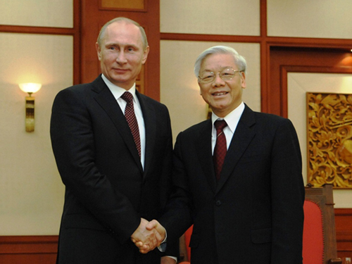 Tổng Bí thư Nguyễn Phú Trọng và Tổng thống Putin sắp hội đàm