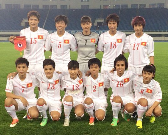 Nữ Việt Nam hạng tư Á vận hội 2014