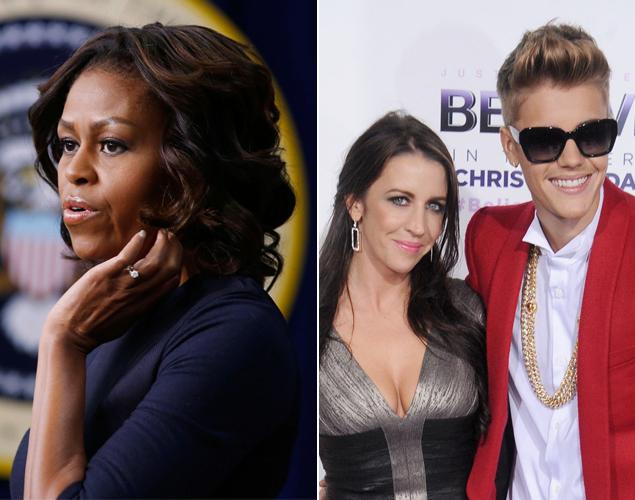 Michelle Obama chỉ cách dạy con cho mẹ Justin Bieber