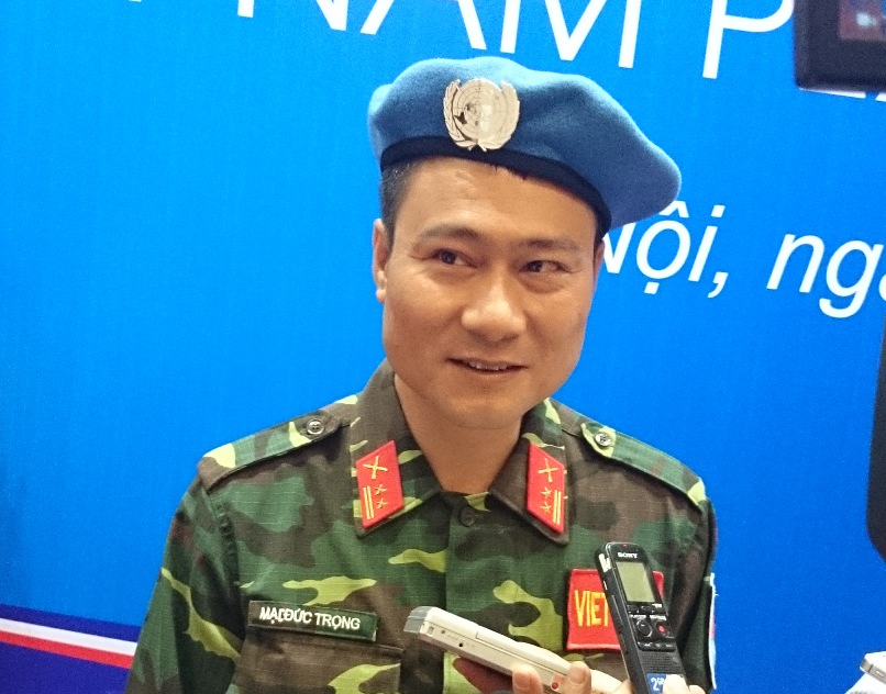 Trung t&aacute; Mạc Đức Trọng