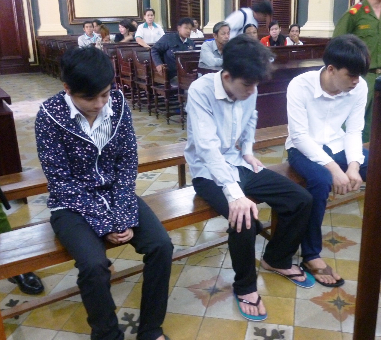 Từ trái qua: Vy, Liêm và Nhân