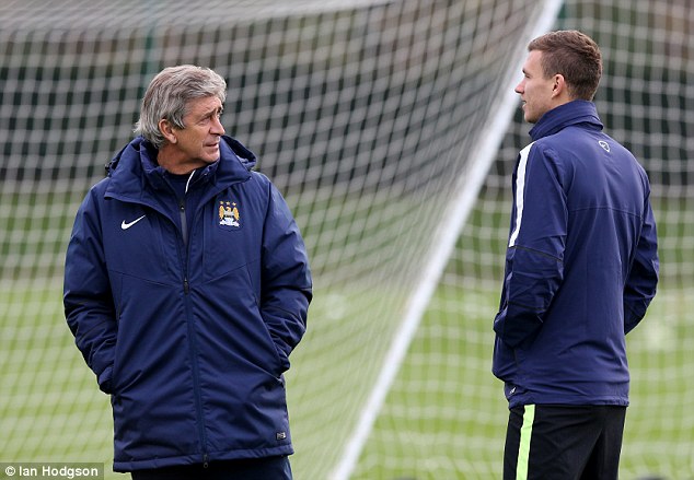 HLV Pellegrini đang chuẩn bị tinh thần cho trận đón Bayern Munich trên sân Etihad
