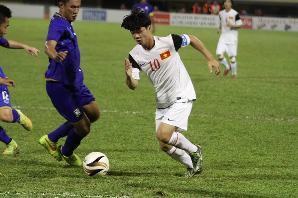 Tiền đạo C&ocirc;ng Phượng của U19 HAGL Arsenal JMG