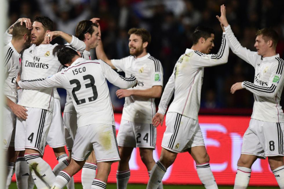 D&agrave;n sao của Real Madrid trong trận thắng Cruz Azul