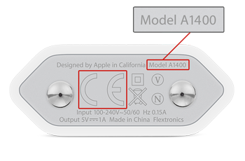 Sạc mới Model A1400 kh&ocirc;ng lỗi.