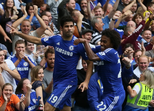 Diego Costa tiếp tục l&agrave; mũi chủ c&ocirc;ng quan trọng của Chelsea