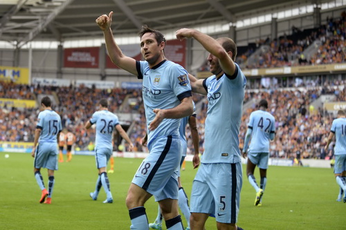 Lampard tỏa sáng ở Man City
