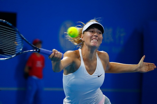Sharapova đang đạt điểm rơi phong độ cực tốt kể từ đầu năm 2014