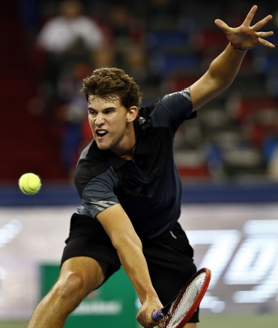 Dominic Thiem mạnh mẽ v&agrave;o v&ograve;ng ba
