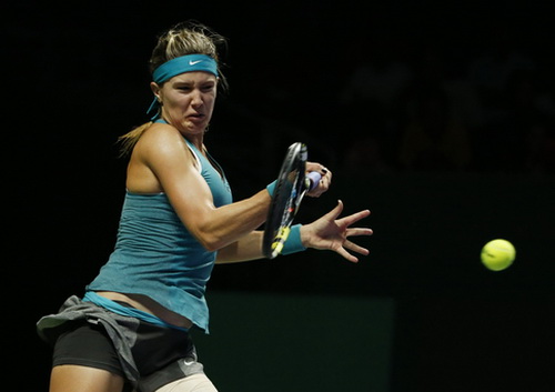 Eugenie Bouchard bị loại sớm